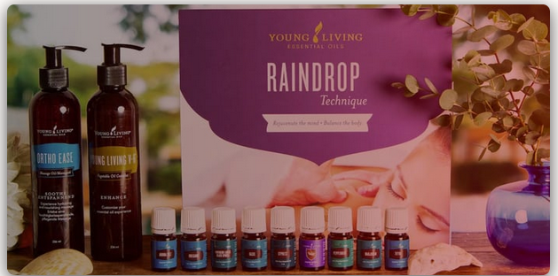 Raindrop Technique Öle von Young Living